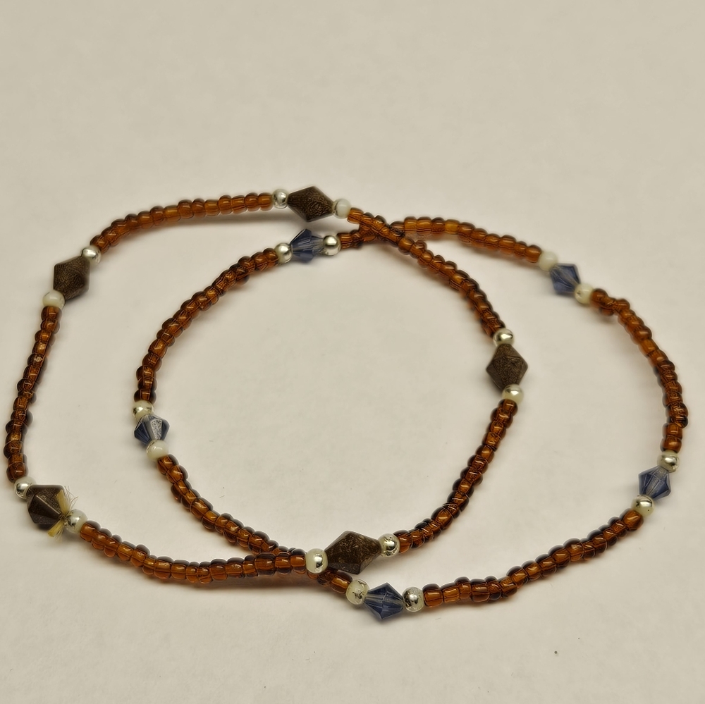 Wooden Bracelets and Necklace Bundle - Picture 3 of 7